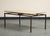 Late 20th Century Modernist Brass Coffee Table With Travertine Top For Sale - Image 10 of 18