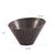 Metal Graphite Chiseled Metal Bowl For Sale - Image 7 of 7