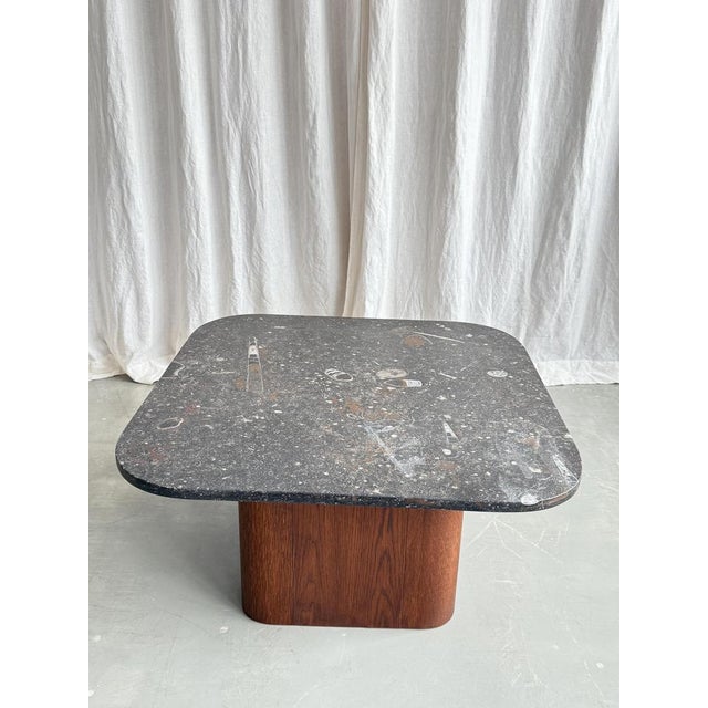 Mid-Century Modern Mid-Century Modern Fossil Stone Coffee Table by Heinz Lilienthal, Germany, 1970s For Sale - Image 3 of 16