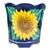 Vintage Mexican Sunflower Planter For Sale