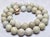 Art Deco Vintage Qing Dynasty Jade Bead Necklace With 14k Gold Clasp, 18" For Sale - Image 3 of 8