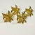 1980s Vintage Boho Chic Adirondack Arts & Crafts Rustic Brass Maple Leaf Napkin Rings - Set of 4 For Sale - Image 4 of 16