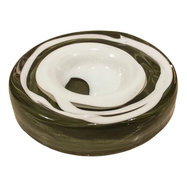 Murano Glass Ashtray from Venini, 1970s For Sale