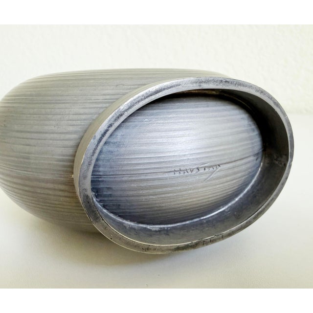 1950s Modernist Pewter Decanter by Gunnar Havstad, Norway For Sale - Image 11 of 11