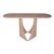 Manchot Travertine Console Table 47.2" For Sale