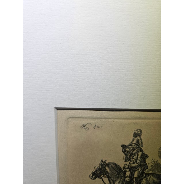 Early 19th Century Early 19th Century Johann Adam Klein Etching For Sale - Image 5 of 5