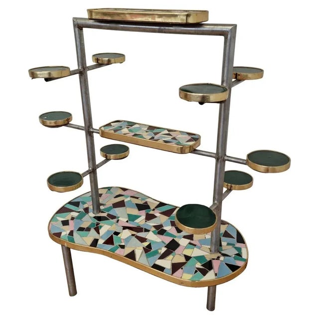 Mid-Century Flower Stand, Germany, 1960s, 1968 For Sale - Image 13 of 13