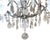 Early 20th Century Venetian Wrought Iron, Rock Crystal & Cut Glass Chandelier For Sale - Image 4 of 8