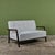 Gray t.h. Robsjohn Gibbings Loveseat for Widdicomb For Sale - Image 8 of 15