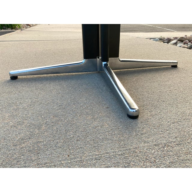 Mid-Century Modern Dining Table Manner of George Nelson From Vecta Contract Italy For Sale - Image 12 of 13