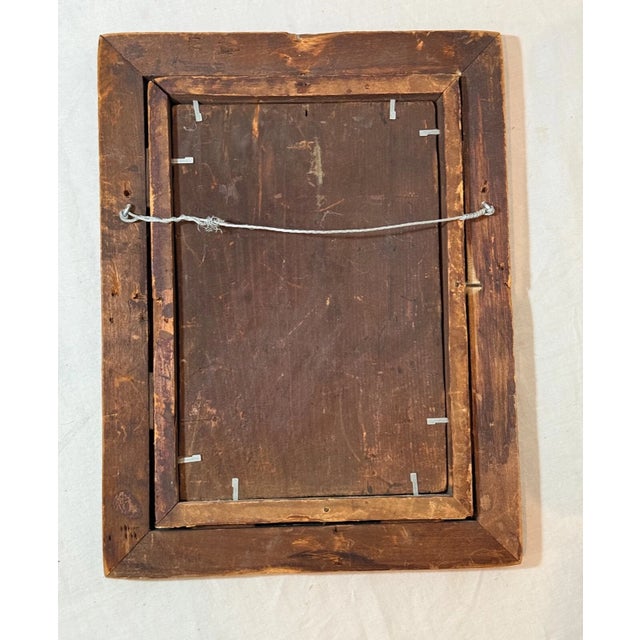 Antique 19th Century Original John Edmund Califano Oil Painting Man Portrait For Sale - Image 9 of 12