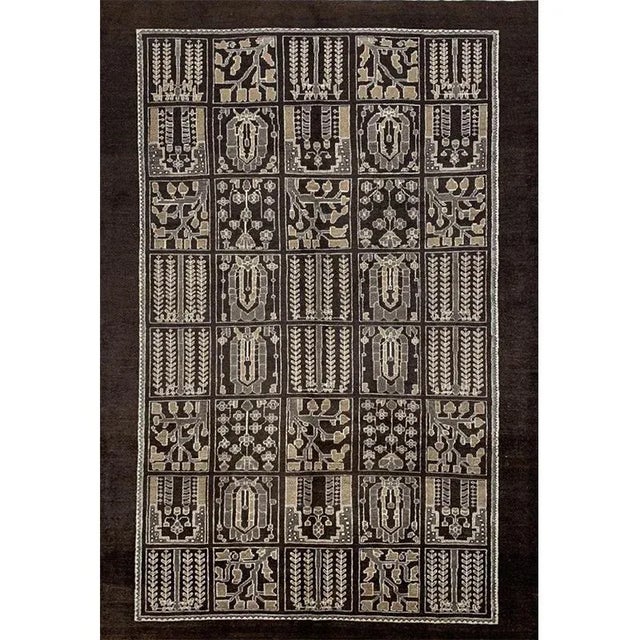 1980s Old Shiraz Area Rug 7'1"×10'3" For Sale - Image 13 of 13