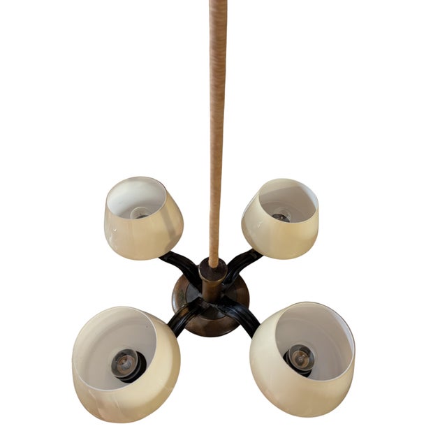 Vintage Pendant Light by Paavo Tynell for Oy Taito Ab, 1940s For Sale - Image 6 of 18