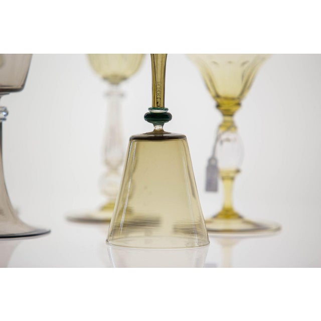 Glasses by Cenedese, Set of 8 For Sale - Image 16 of 18