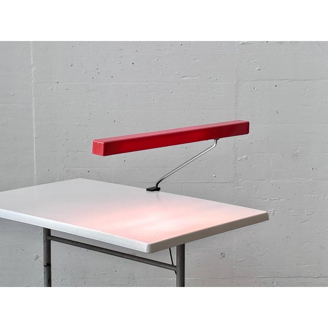 Orange Clamp Lamp by AEG, 1970s For Sale - Image 8 of 17
