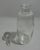 Vintage Noritake Sasaki Bamboo Etched Crystal Cocktail Shaker & Decanter Set For Sale - Image 4 of 12
