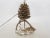 Hollywood Regency Pine Cone Table Light, France, 1970s For Sale - Image 4 of 12