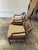 2000s Pair of McGuire Target Back Chairs For Sale - Image 11 of 11