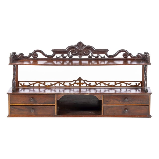 Brown Portugese Mahogany Tabletop Piece For Sale - Image 8 of 8