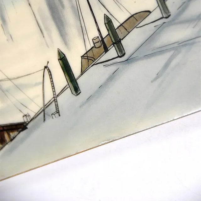 1950s Vintage Table Tray, France, 1950s For Sale - Image 5 of 11