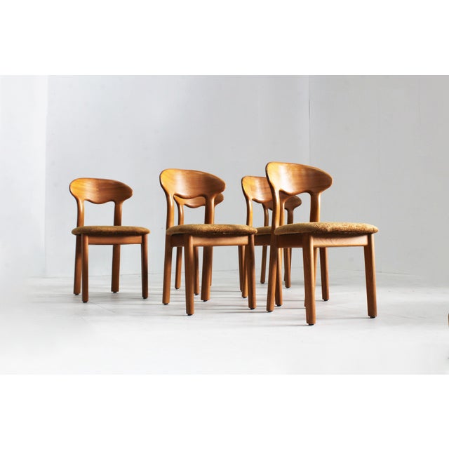 Vintage Danish Teak Dining Chairs by Juul Kristensen, 1960s, Set of 6 For Sale - Image 6 of 10