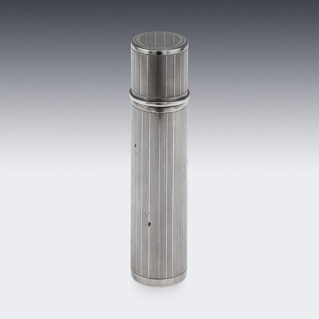 Antique American Silver Cigar Tube by Tiffany & Co., 20th Century For Sale - Image 6 of 15