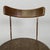 Mid-Century Modern Italian Wooden and Metal Chair with Casters, 1940s For Sale - Image 6 of 16