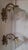 Antique German Wall Lamps with Brass Frame and Glass Shade, 1890s, Set of 2, in Very Good conditions. Designed 1890 to...
