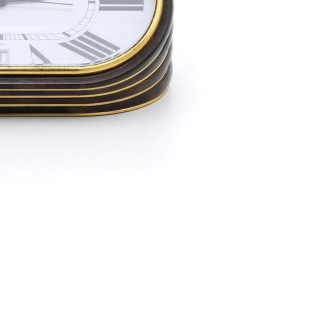 Accordion Table Clock from Cartier For Sale - Image 5 of 6