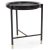 Black Soho Round Side Table from Kenneth Ludwig Chicago For Sale - Image 8 of 8