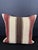 Turkish Hemp Pillow Cushion Natural Beige Red Cushion Cover 20x20 For Sale - Image 4 of 4