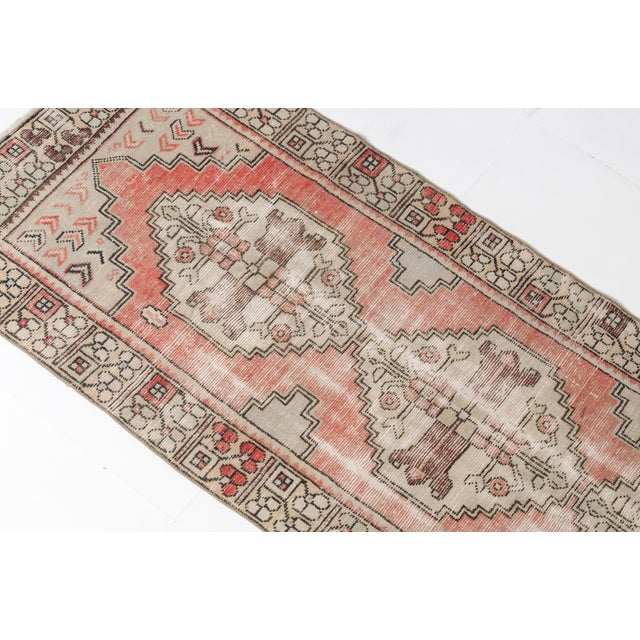 Vintage Anatolian Hallwway Runner Rug For Sale - Image 9 of 10