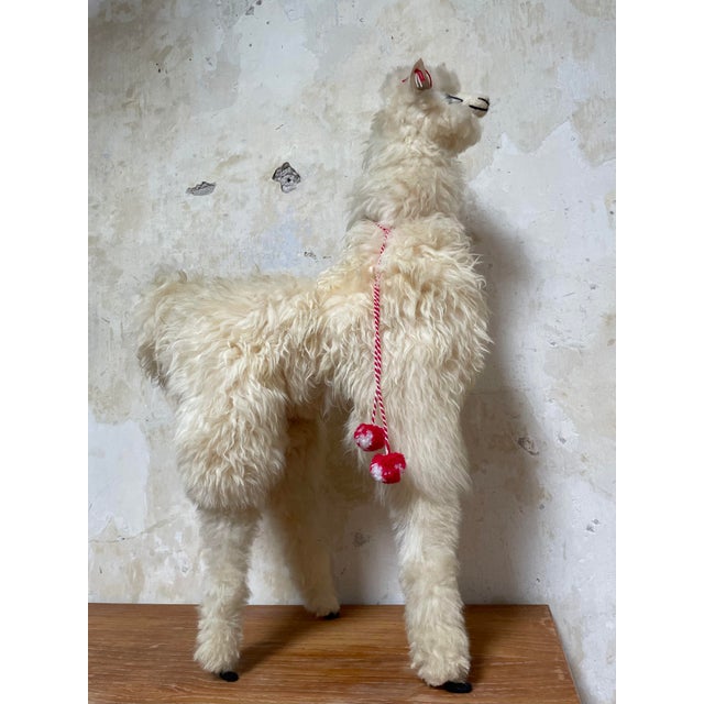 1970s Vintage 1970s Large Handmade Alpaca Fur Sculpture For Sale - Image 5 of 11