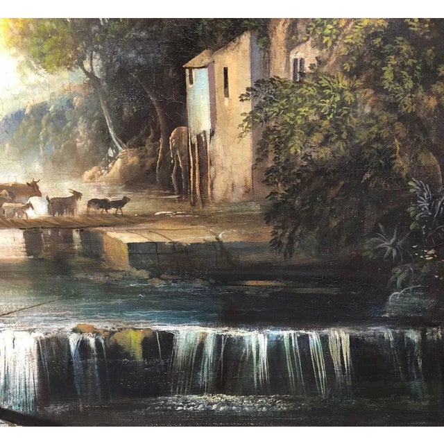 M. Locatelli, Italian Landscape, 2011, Oil on Canvas For Sale - Image 9 of 18