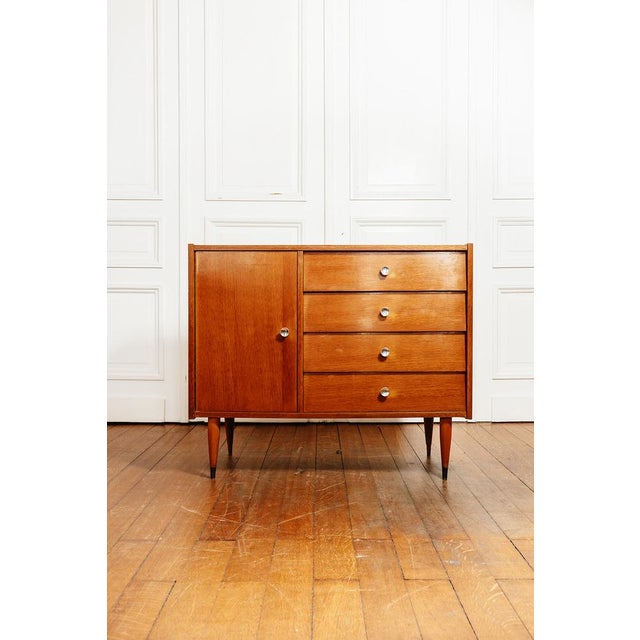Mid-Century Wood Commode, 1960s For Sale - Image 3 of 9