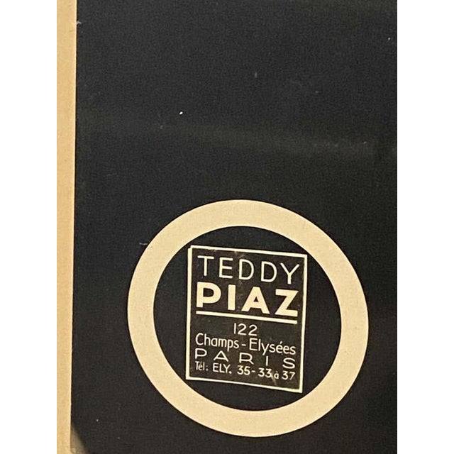 Vintage Photograph of Michele Morgan on Silver Paper by Teddy Piaz's For Sale - Image 4 of 5