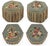 These lovely vintage ottomans possess a unique, old-world charm and a distinctive character. The top of each piece...