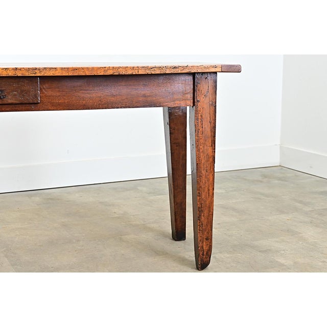 Brown French 19th Century Walnut Server For Sale - Image 8 of 14
