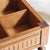 Louis XVI Style Side Table with Mirror and Compartments in Oak, 1900 For Sale - Image 4 of 18