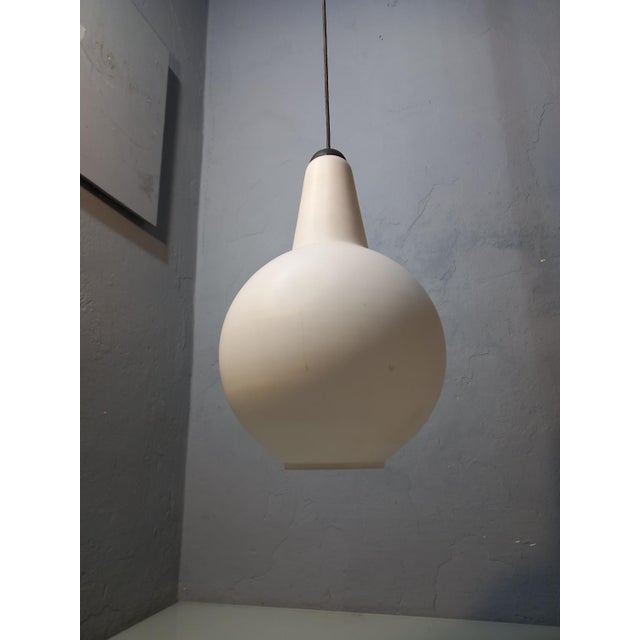 Suspension Light in the style of Stilnovo, 1950s For Sale - Image 9 of 10