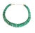 The Cleopatra Malachite Collar Necklace With Diamonds & 14k Gold For Sale - Image 9 of 12