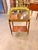 Victorian 1940s French Louis XVI Style Mahogany & Gilt Bronze Two-Tier Serving Table With Tray For Sale - Image 3 of 8