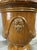 French Large French Anduze Garden Urn in Honey Brown Glaze For Sale - Image 3 of 7