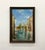 Traditional Vintage Signed Canal Cityscape Oil Painting on Canvas For Sale - Image 3 of 7