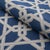 Schumacher SAMPLE - Schumacher x Mary Mcdonald Le Maroc Epingle Fabric In Blue For Sale - Image 4 of 4