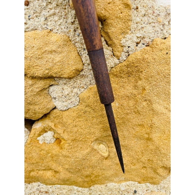 Antique Walnut Carpenter Compass by E. Ducretet, 1870s For Sale - Image 11 of 18