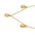 Metal Vintage Tiffany & Co. Elsa Peretti 18k Yellow Gold Teardrop Necklace 18 Inch For Sale - Image 7 of 10
