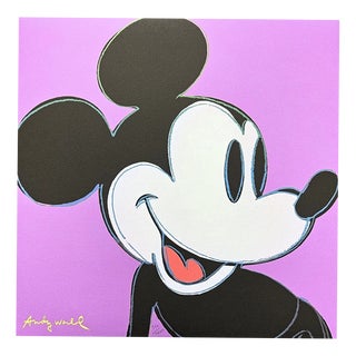 After Andy Warhol, Mickey Mouse Purple, 1980s, Print For Sale