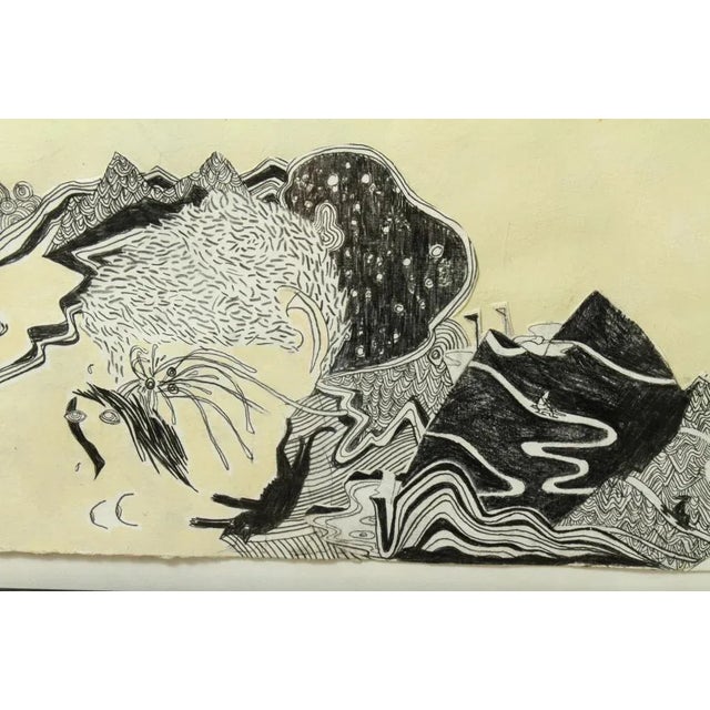 Ryan Wallace (American 20th/21st Century) contemporary abstract composition, signed on backboard "Ryan Wallace" along with...