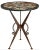 Grand Tour Italian Specimen Marble Top Wrought Iron Occasional Table For Sale - Image 3 of 5